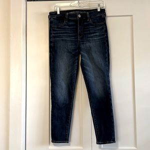 American Eagle Next Level Stretch high rise jegging. 10 short.